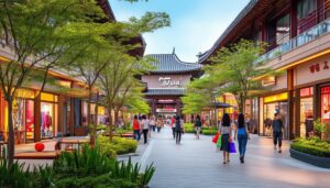 asian outlet mall shopping