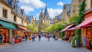 european outlet mall shopping