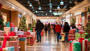 outlet mall gift wrapping