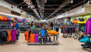 outlet mall sports shopping