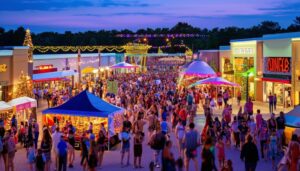 retail venues host performances