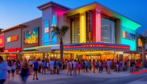 shopping and cinema combined