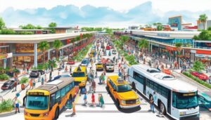 shopping at outlet malls